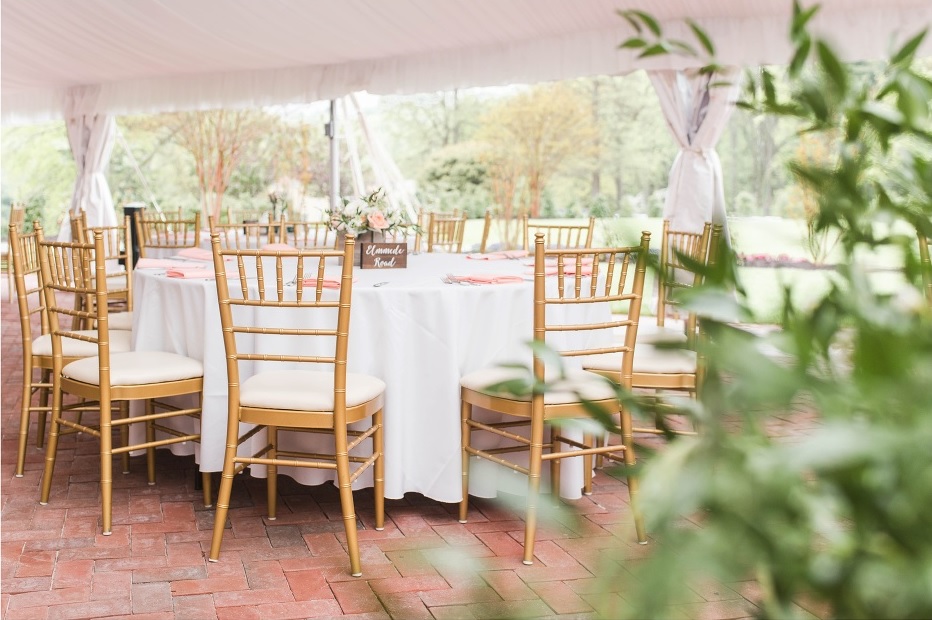 Belmont Manor Tent Wedding Baltimore