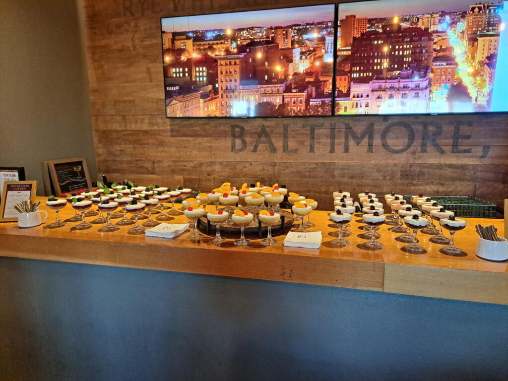 Cocktail Inspired Dessert Catering