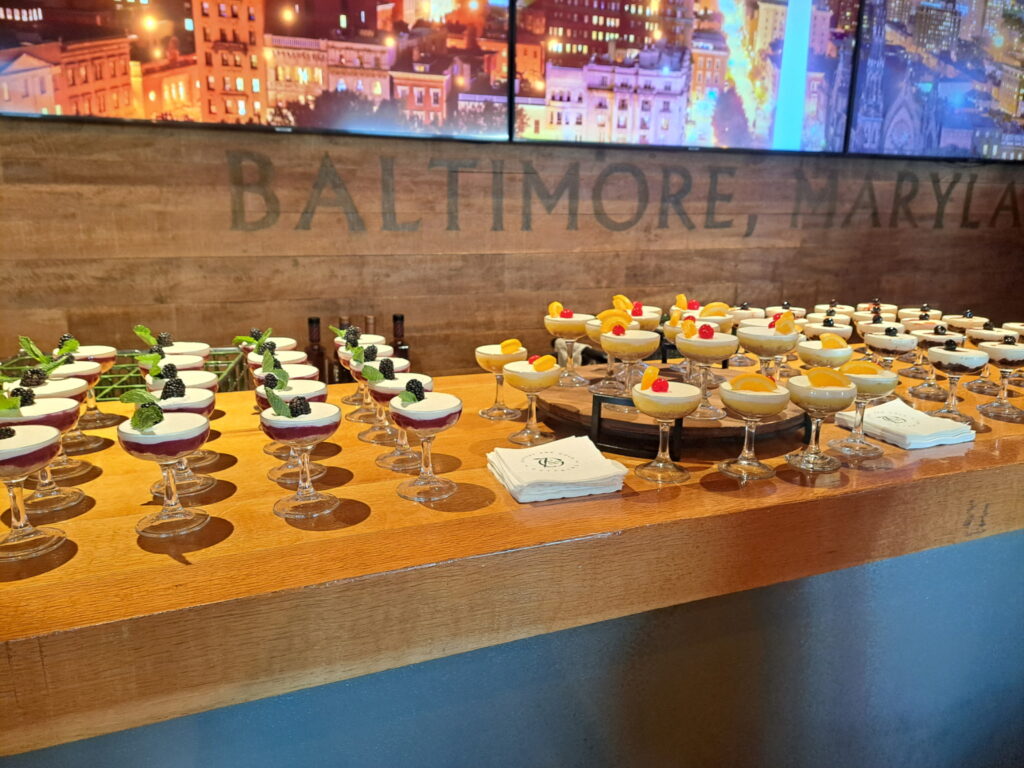Cocktail Inspired Dessert Catering